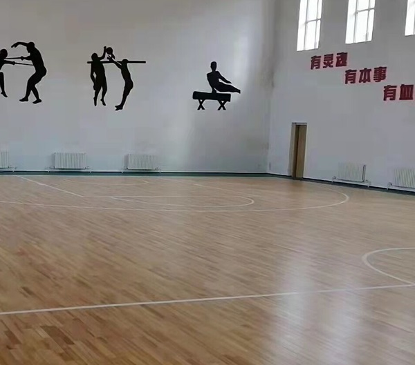 齐齐哈尔陆军某旅“铁锤子”部队篮球馆